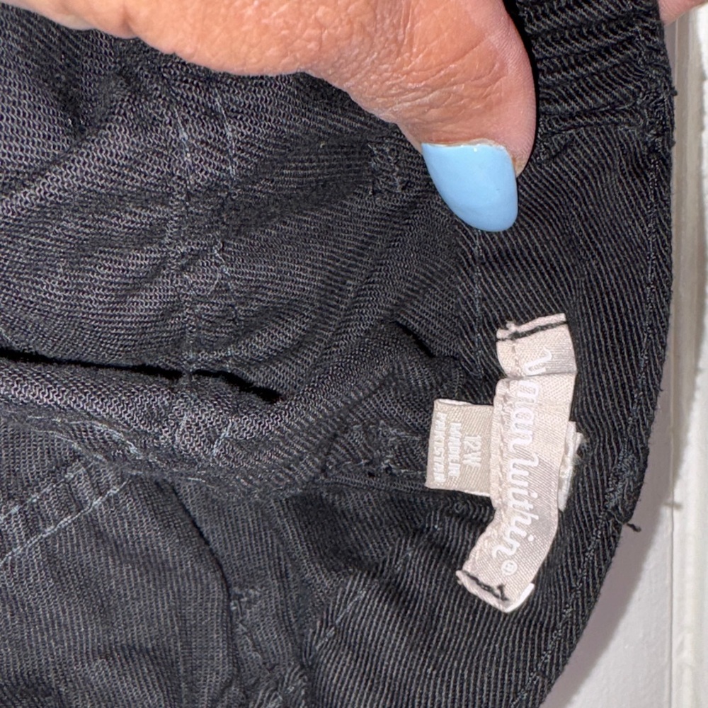 Woman Within Black denim jeans - Picture 3 of 4